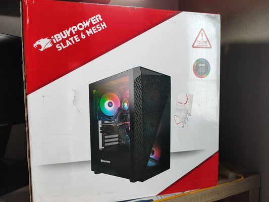 PC GAMER Slate 6 Mesh | Ryzen 5 7600 | 16GB RAM | 500GB SSD | RTX 4060 | RGB